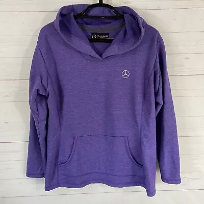 Mercedes-Benz USA Collection Womens Hoodie Sweatshirt XL Purple Pullover • $40