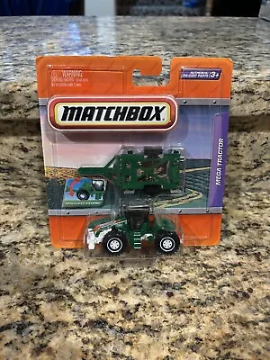 2009 Matchbox Working Rigs Green Mega Tractor NIB • $18.95