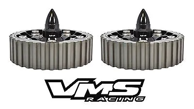 Vms Racing Cam Gear Bolts W/ Bullets Black For Honda Prelude Dohc H22 H23 • $30.95