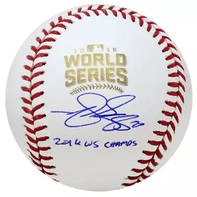 Cubs MATT SZCZUR Signed 2016 World Series Baseball W/2016 WS Champs - SCHWARTZ • $102.86