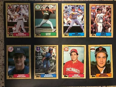 1987 Topps Baseball Cards You Choose 22-777 Mlb Card Free Shipping Vintage • $0.99