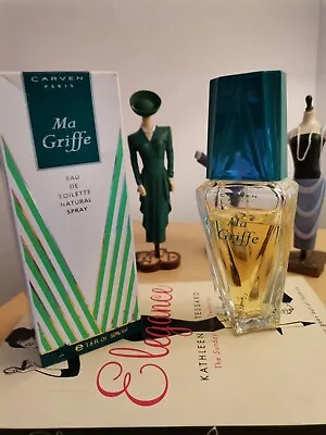 Vintage Carven Ma Griffe EAU De Toilette Perfume 50ml Spray. 2/3rds Full. Rare. • £49.50