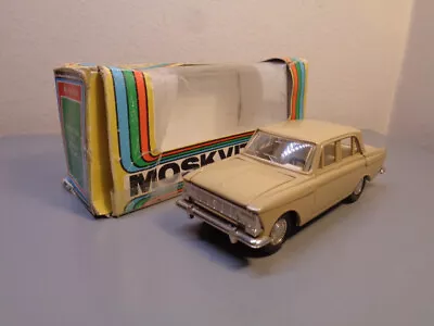 Vintage Russian Made Moskvitch 408 Made In Ussr 1/43 Very Rare Mint In Box • $34.10