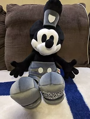 Disney Milestone MICKEY MOUSE 22  STEAMBOAT WILLIE Limited Edition PLUSH 1928 • $29.99