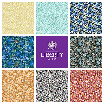 LIBERTY FABRIC  - The Artists Home Collection - Quilting 100% Cotton Craft Quilt • £14.99