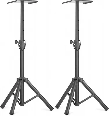 £69 • Buy Stagg SMOS-20 Height Adjustable Monitor Speaker Stand Studio Tripod Foldable X2