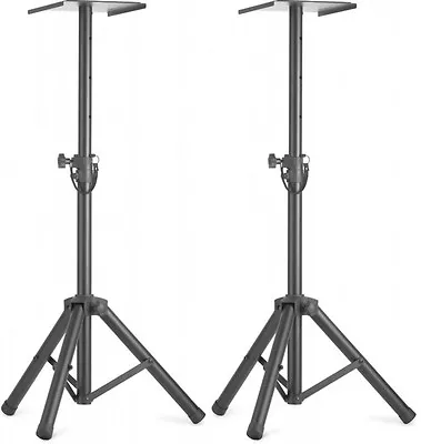 £74.50 • Buy Stagg SMOS-20 Height Adjustable Monitor Speaker Stand Studio Tripod Foldable X2