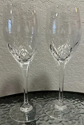 2 - Water Goblet Petit Points By MIKASA 9  Cut Plant/Leaves • $16.99