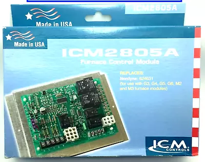 ICM2805A ICM Furnace Control Board For Nordyne Intertherm Miller 903106 624631-B • $130