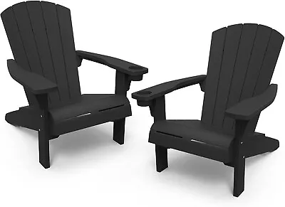 Keter Alpine Adirondack Chair 2PK - Graphite • $450
