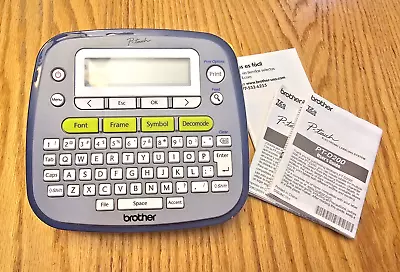 Brother P-Touch PT-D200 Label Printing System Home/Office Organization WORKS! • $20