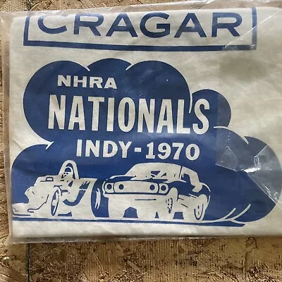 1970 NHRA Nationals  Cragar XL T-shirt Brand New In The Bag NHRA Drag Racing • $199.99