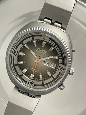 Vintage 1968 Orient Chronoace King Diver 43mm Steel Automatic Watch • $398