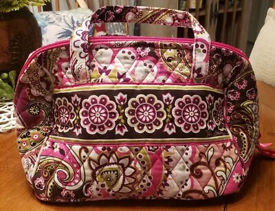Vera Bradley Eloise Quilted Makeup Bag Small Purse NWT Plastic Lining JB34 • $29.99