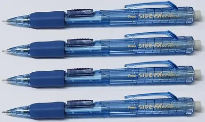 4 X Pentel SIDE FX PD257 0.7mm Sharp Mechanical Pencil TC • $11.49