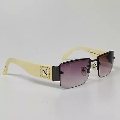 Vintage Designer Cabouchon Sunglasses Purple Tinted Lenses • £30.80