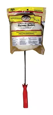 Linzer 10001 Lambskin Applicators Corner Roller 7 W In. With 17 L In. Handle • $22.17