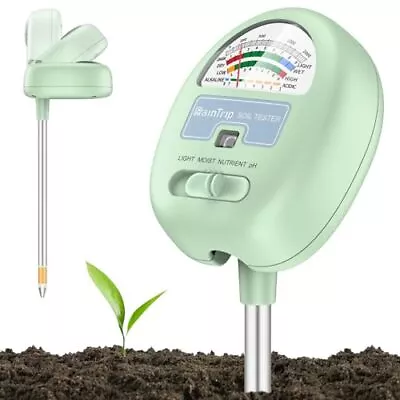 Soil Moisture Meter4-in-1 Soil Ph Meter Soil Tester For Moisture LightNut • $23.37