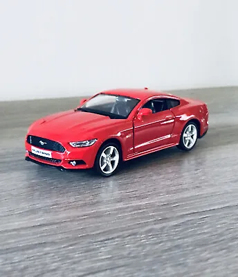 2015 Ford Mustang Gt 5.0 Muscle Car New Red Diecast Alloy Vehicle Toy Model • $14