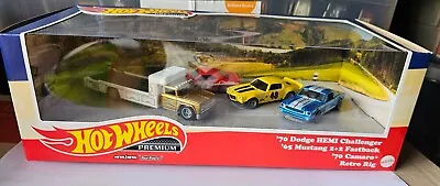 Hotwheels Premium Collectors Set Diorama Pony Rides Near Mint Vhtf  • $99.95