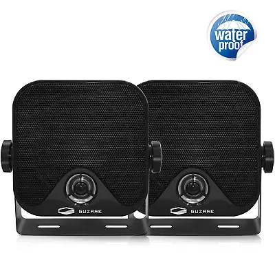 Marine Stereo Speakers Waterproof IP66 Outdoor Speakers For ATV UTV Yacht SPA • $38.99