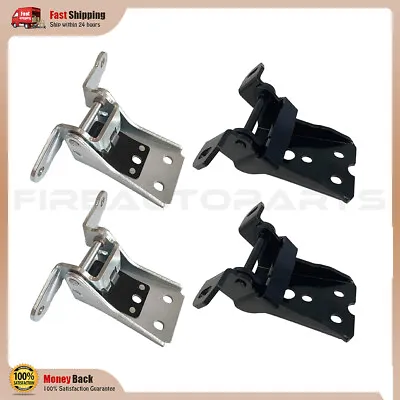 4pcs Front Upper Lower Door Hinge New For 80-1997 Ford F150 F-250 F-350 Mercury • $84.44