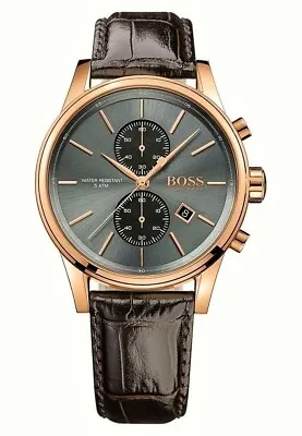 £134.98 • Buy Hugo Boss Hb1513281 Jet Men's Chronograph Stainless Steel Watch + Gift Bag
