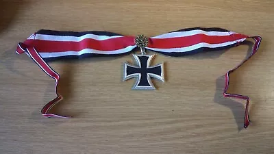 £24.99 • Buy GERMAN ARMY KNIGHTS CROSS OF THE IRON CROSS With Oakleaves 1957 Re-issue Version