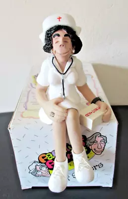 D Manning FAMILY OF FRIENDS Shelf Sitter. NURSE -  FEMALE. (FIRST AID)  # 90769. • $24.95