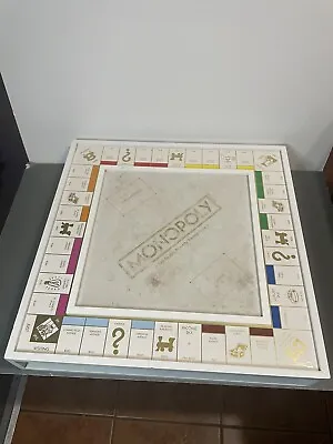 Monopoly Luxe Maple Edition Wood Cabinet Game Board Luxury Premium Collectible • $49.99