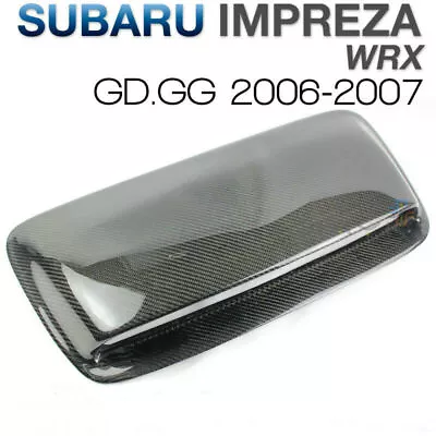 Carbon Fiber Hood Bonnet Intake Vent Scoop For Subaru Impreza WRX STi 2006-2007 • $177.72