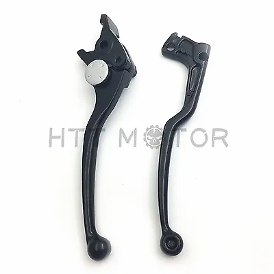 Black Brake Clutch Levers Hand Controls For 1999-2008 Suzuki SV650 SV650S • $20.59