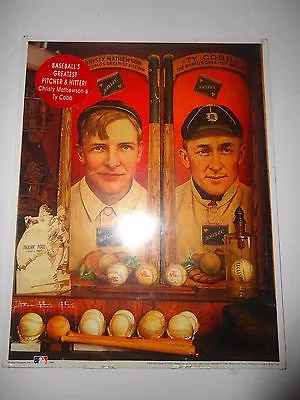 1993 1st Edition Print -11 X 14 Christy Mathewson - Ty Cobb  • $9.40