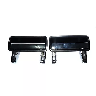 2X Fits Volvo 240 245 260 262 RIGHT LEFT Front OR Rear Door Handle Chrome/Black • $55.50