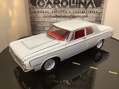 1:18 Highway 61 1964 Dodge 330 White On Red MA# 592 • $99.99