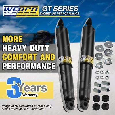 Rear Webco HD Shock Absorbers For MITSUBISHI PAJERO NH NJ NK NL Wagon Coil Rear • $137.95