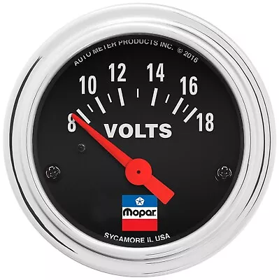 Autometer 880788 Mopar Classic Voltmeter • $85.46