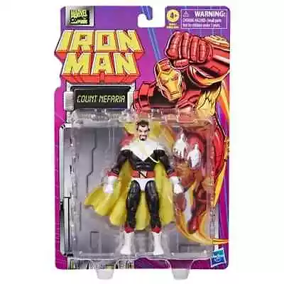 Iron Man Marvel Legends Count Nefaria 6-Inch Action Figure PRESALE • $40