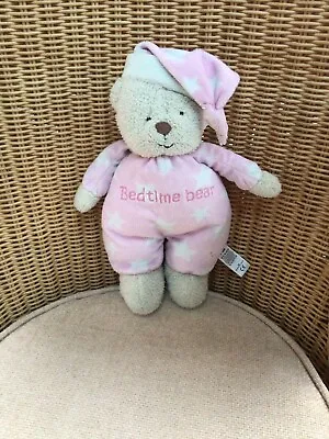 Mothercare Pink Stars Bedtime Bear • £7.95