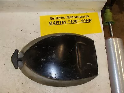 1953 MARTIN 100 10hp DB TS Outboard Motor Recoil Pull Rope Starter Gas Fuel Door • $125