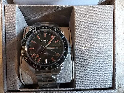 Rotary Hero Stainless Steel Classic Analogue Quartz Watch - Never Worn • £60