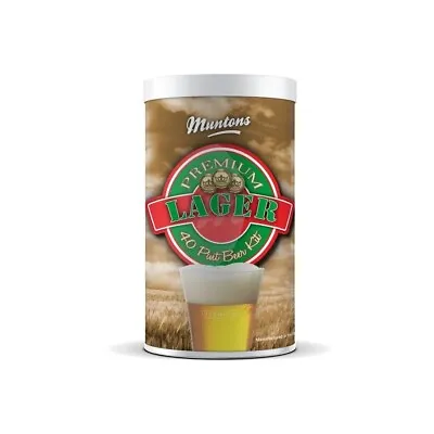 Muntons Premium Lager Beer Making Ingredients Kit Home Brew • £20.99