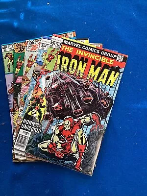 Marvel :Bronze Age Ironman Comic Lot (5)VG And Bettersee Photos • $25