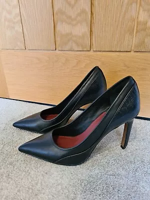 £25 • Buy Reiss Black Court Shoes Size 38/uk 5