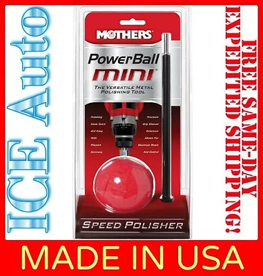 3-DAY SALE!! 05141 MOTHERS POWERBALL MINI Metal Polishing Tool • $37.99