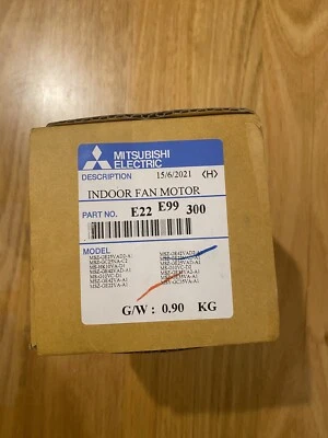 $389 • Buy NEW Mitsubishi Electric Air Conditioner Indoor Fan Motor E22 E99 300 PLEASE READ