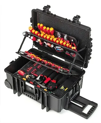 Wiha Electrician's Tool Box Screwdriver Pliers SlimBit Mixed 115pcs XXL 42069 • £1120