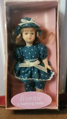 £10.19 • Buy Vintage Deagostini Bonnie A Bathing Belle Porcelain Doll In Box