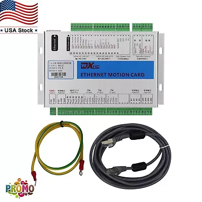 MK3-ET 3 Axis Mach3 CNC Motion Board Ethernet Motion Card Ethernet Port US • $101.15
