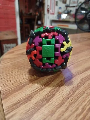 Mefferts Gear Ball Project Genius Brain Teaser Puzzle Cube Sphere By Recent Toys • $12.95